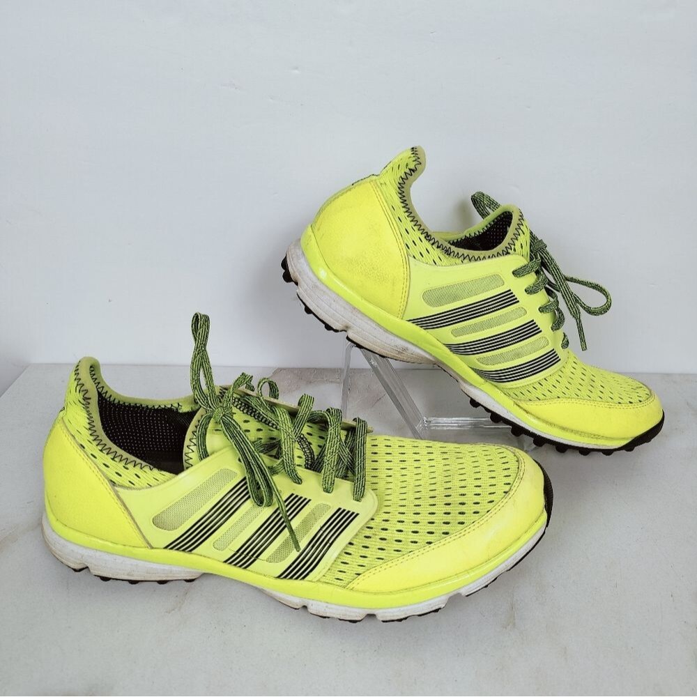 Adidas Men's ClimaCool Spikeless Golf Shoes, Solar Yellow, Sz 10.5